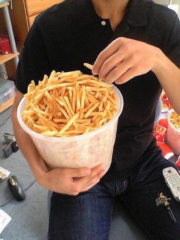 Me: "I want to lose a few pounds"

Also me: