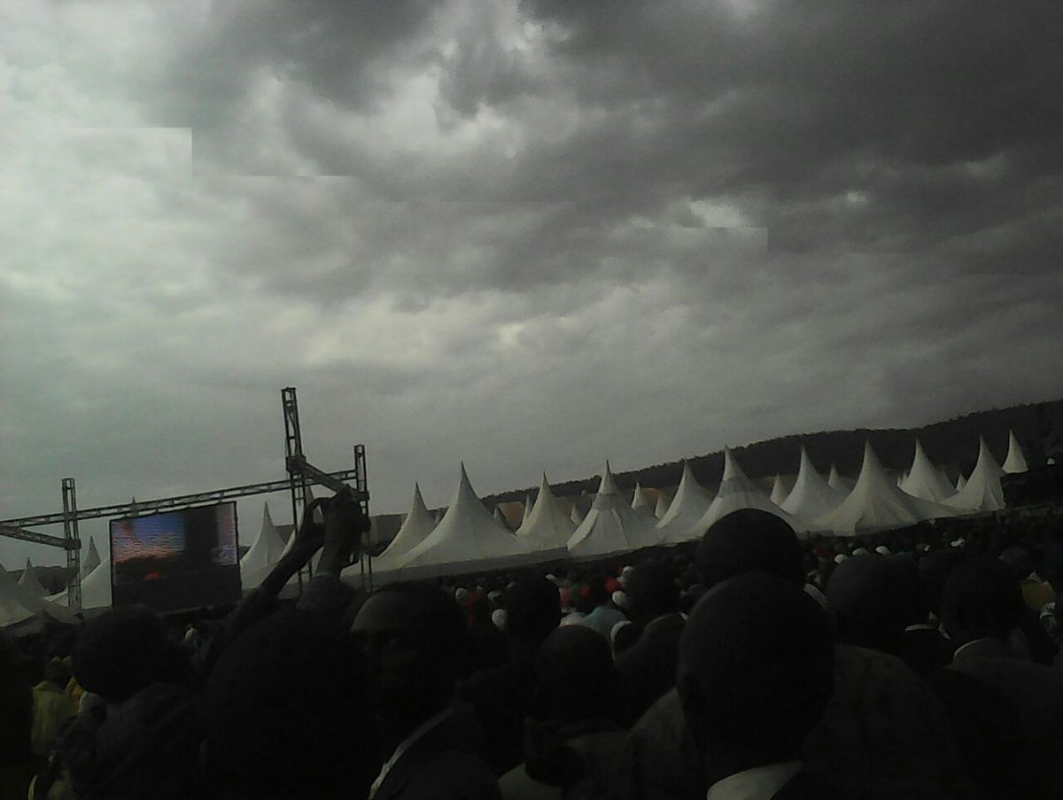 MburuDavidj's tweet photo. THE GREATEST WONDER HAS APPEARED ON THE EARTH! 

SHOCK AND STUN

As The Pure White Stairs ascending into heaven are caught Live on Camera in Nakuru as THE MIGHTIEST PROPHET OF JEHOVAH YAHWEH ministers in the 11th March Powerful Sunday Service#ProphetDrOwuor #Jesusiscoming_2 https://t.co/RsqYQAnbef