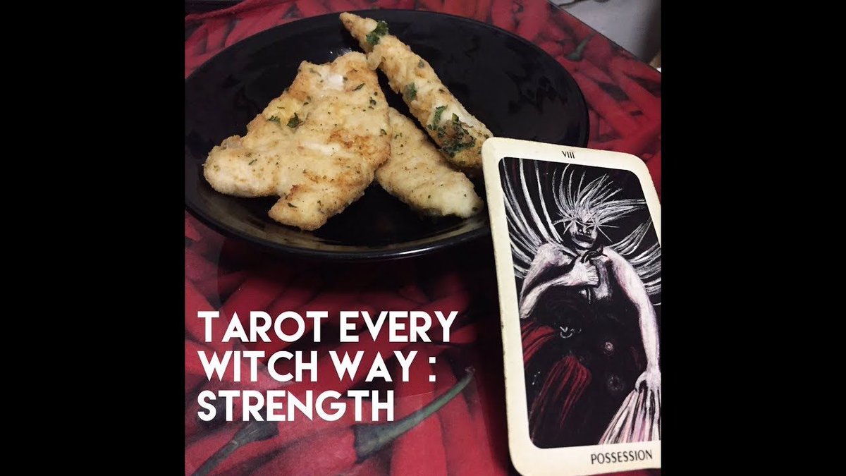 LilithDorsey's tweet photo. #Tarot Every Witch Way - Join us as we look at the strength card and make some fortitude fried chicken #witchcraft #magic #magicalrecipes #tarotcards 
https://t.co/aWFnQewBx9 https://t.co/q3JBQikd6n