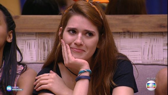 Ouvindo a Patricia falar merda #BBB18