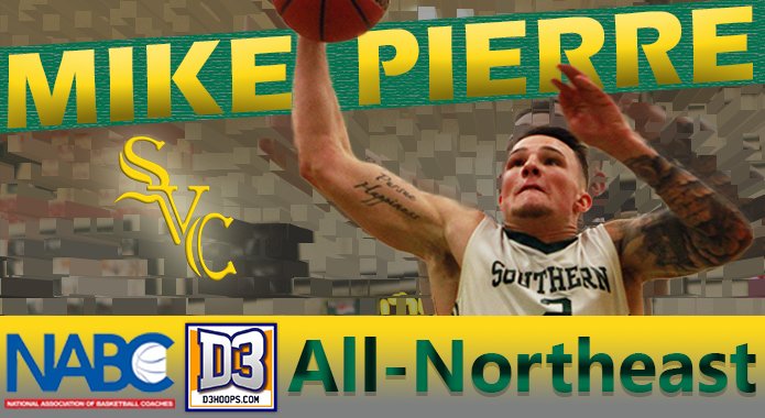 theSVCAthletics's tweet photo. .@SVCMensBball's Mike Pierre added a @d3hoops.com All-Northeast Fourth Team honor to his list of accolades! #LetsGoSVC #d3h
Read more: https://t.co/gn6fC4RWy5 https://t.co/5ku7AviDpJ