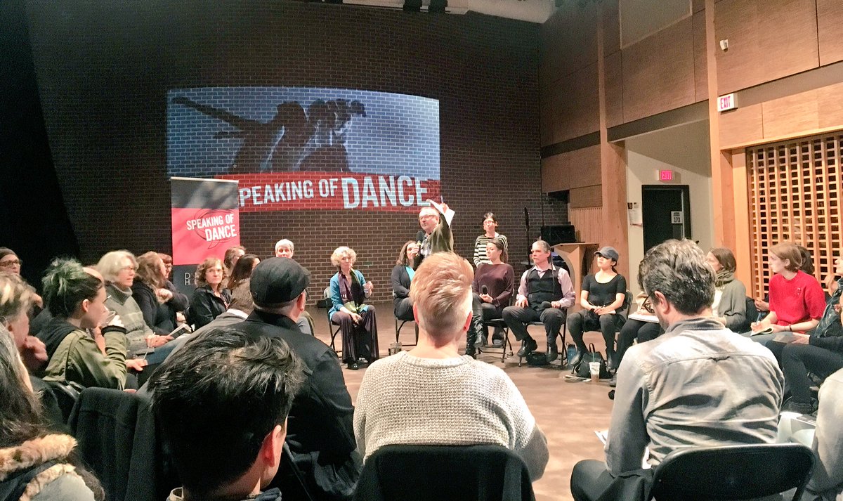“When you explore the arts, you discover new ways of being” 👏🏻👏🏻👏🏻 #speakingofdance <a href="/dancehouse_van/">DanceHouse</a>
