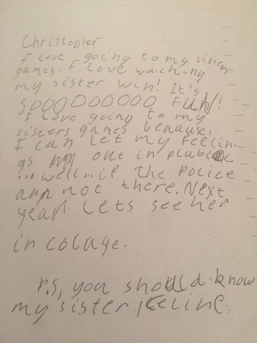 celinefinkk's tweet photo. Christopher's hw assignment has me in tears😭❣️ https://t.co/jlZRhXvk3K