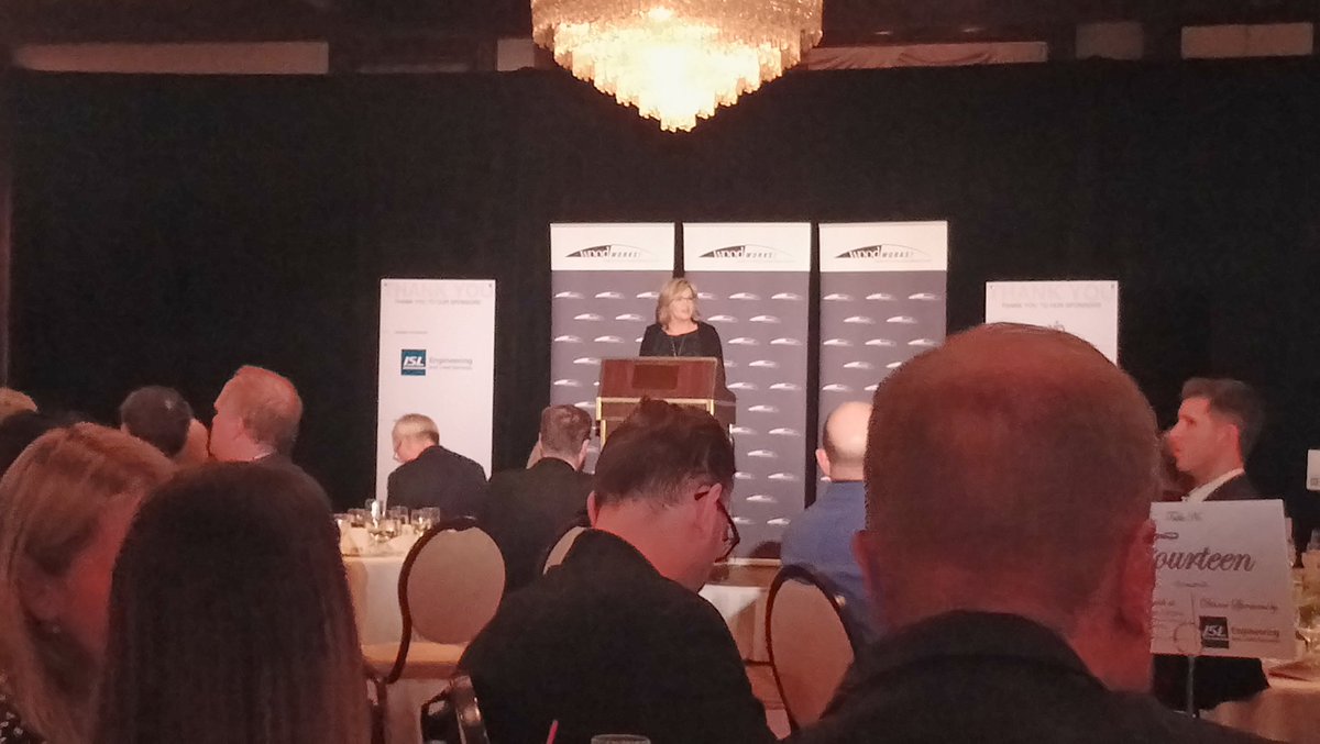 WoodWORKSAB's tweet photo. @SANDRAYYCNW thank you for inspiring words at the #PrairieWDA #wda https://t.co/Zv94lj7UAq