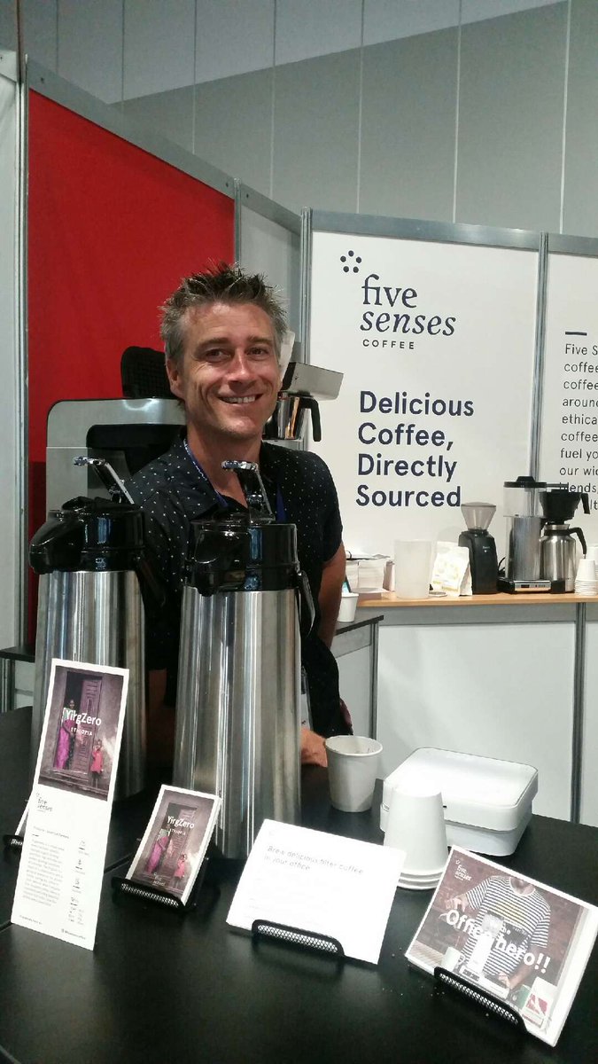 SeamlessAU's tweet photo. Feeling a bit full after lunch? grab a coffee with @5Senses at #seamlessau expo hall and check out 60+ exhibitors International Convention Centre Sydney - ICC Sydney https://t.co/wUpQfR2y0S