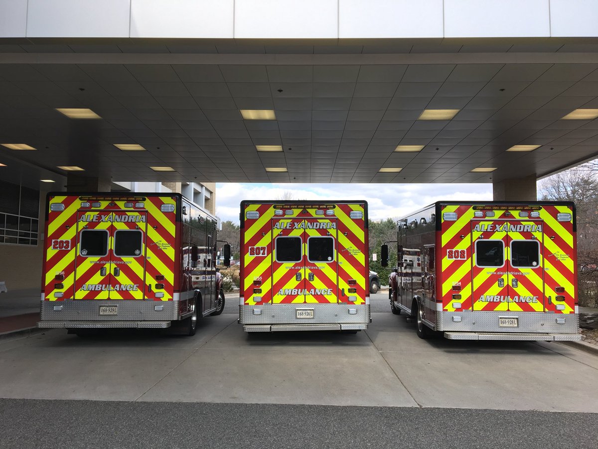 APMA78's tweet photo. Busy day for Alexandria Firefighters and Paramedics means an even busier day for our friends at IAHED. https://t.co/5kVRj9xrCS