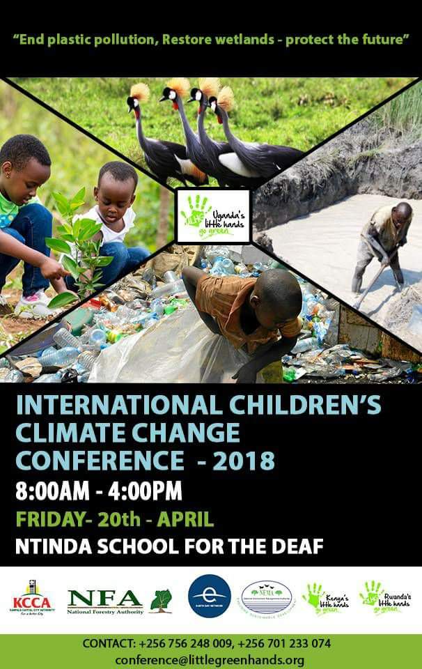 LilGreenHandsRw's tweet photo. "We won't have a Society if we destroy the Environment".
Be part of the #ICCCC18 happening #20thApril @ntindaschoolforthedeaf
@KCCAUG @NFAUG @nemaug @LilGreenHandsRw @LilGreenhandsKE
@UNDP_Rwanda @remarw @UNEP @UNFCCC @Env_Alert @UN https://t.co/NHzoHe6FW2