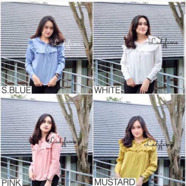 Saya menjual Audrey blouse seharga Rp65.000. Dapatkan produk ini hanya di Shopee! shopee.co.id/alkautsarshop/… #ShopeeID