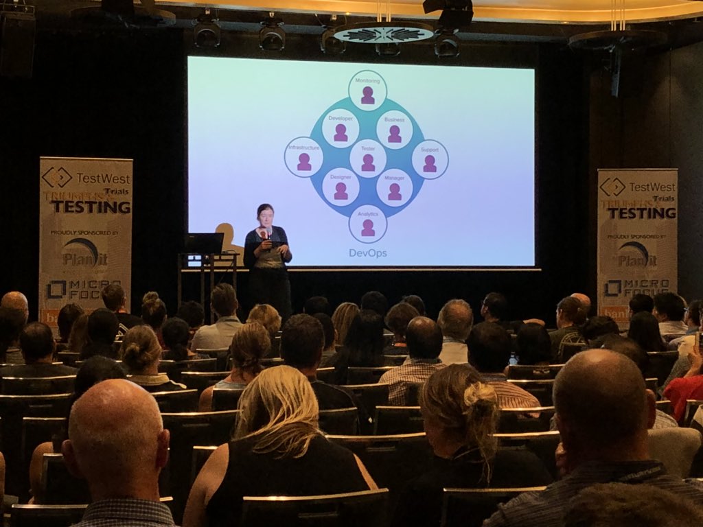 ovie68's tweet photo. Thank you @katrina_tester I wish I’d seen this diagram before, it makes understanding who is involved in DevOps a lot easier #TestWest2018 https://t.co/uztM28CEWw