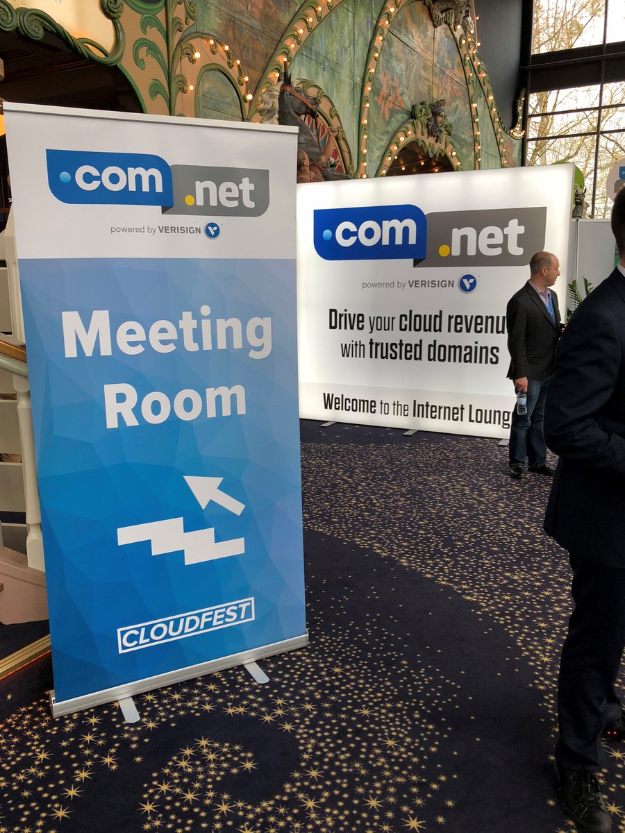 VERISIGN's tweet photo. Don’t miss out on the special keynote "With the Perfect Domain Name, Anything is Possible" at #CloudFest today, 9:45 a.m. https://t.co/fsKUQrzz84
