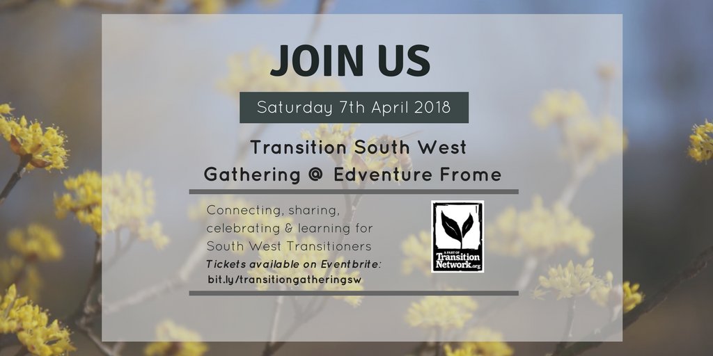 TransitionBris1's tweet photo. Calling all South West Transitioners! Join us for a springtime gathering and feel part of something bigger! https://t.co/t36IFztfld https://t.co/KOY7LZlKJO