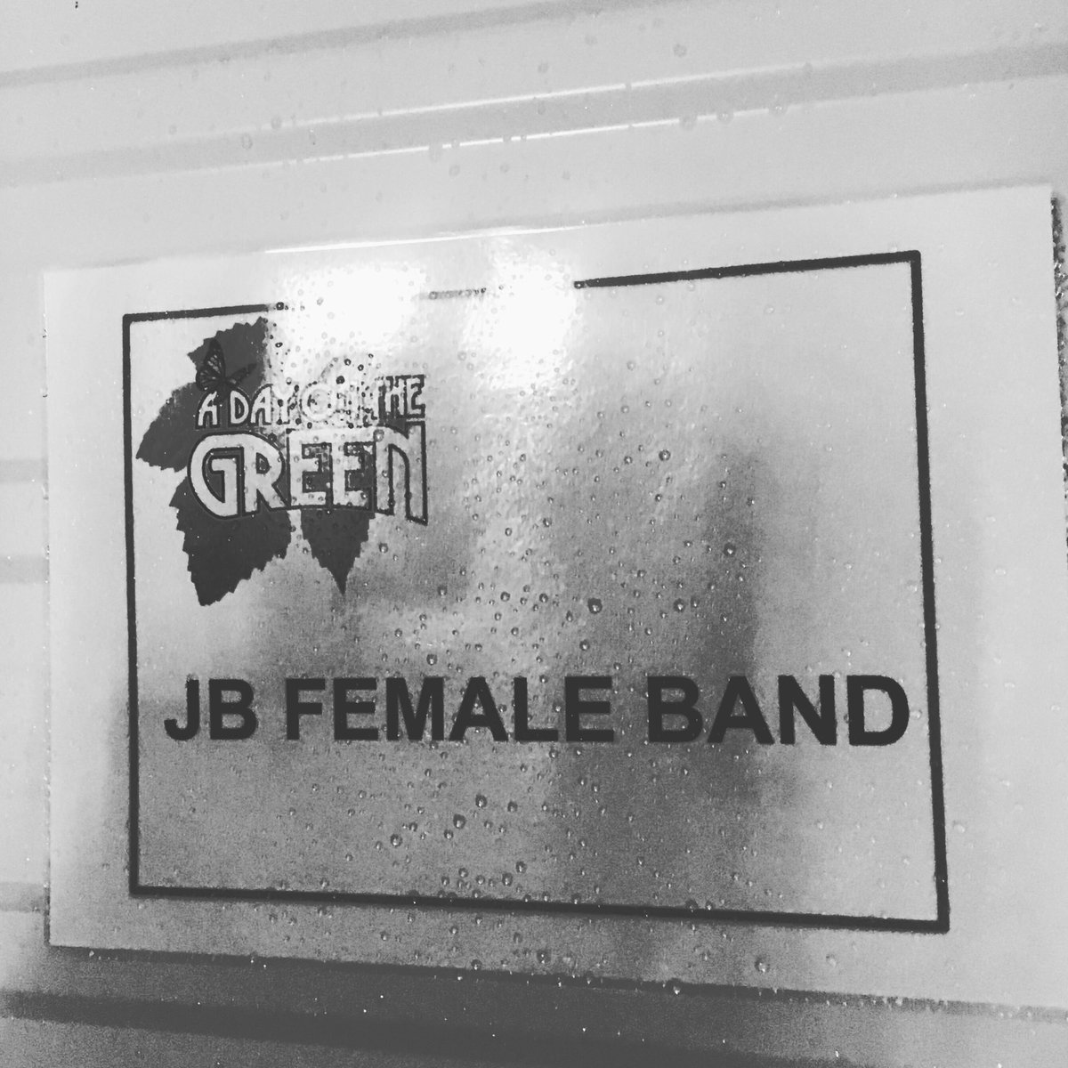 KarlBrazilDrums's tweet photo. I'm back with @JamesBlunt touring Australia and finally have my own dressing room. #theafterlovetour https://t.co/FN85WajqLG