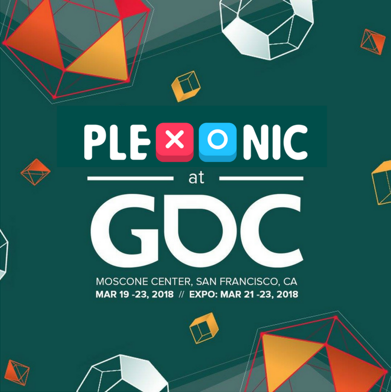 plexonic's tweet photo. Attending Game Developers Conference in SF? 
Meet with Plexonic team to talk about game development, co-development, publishing, UA and much more!

#gamedev #gamedevconf #GDC18 #plexonic https://t.co/e7ikB7sFPg