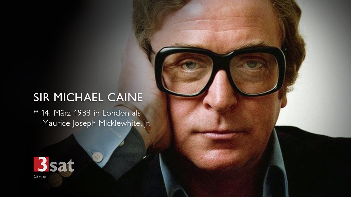 Wir lieben diese Brille! Happy Birthday, Michael Caine. 