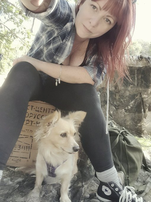 Mel and her human. #ohmel https://t.co/YMo56uAXRo<a href="/tag/ohmel"class="tags">#ohmel</a>