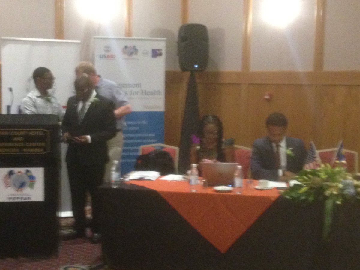 siaps_namibia's tweet image. #SIAPSImpact - @SIAPS_Program, @siaps_namibia Project event starting.