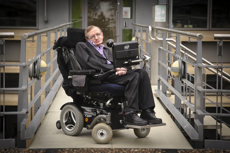 DjBiso's tweet photo. Stephen Hawking dies at 76
The brilliant theoretical  physicist overcame debilitating diseases to be the world's greatest living  scientist. He was also a cosmologist, astronomer, mathematician and  author of numerous books, including the landmark "A Brief History of  Time." https://t.co/HQRuzK7ohz