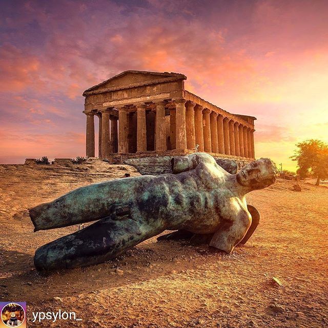 AgrigenTour's tweet photo. from @ypsylon_ -  Is simply a magic place where you go and take a dip in the past that you can do in a few other places in the world. See so much beauty gathered in one place and in a single city. The Temple Valley is one of those places you have to live… https://t.co/TtGQgYGTQE https://t.co/qJpCEeqmcN