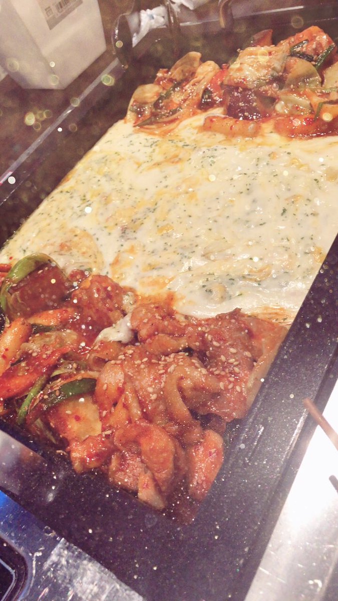 M17Nancy's tweet photo. 友達と新大久保で
チーズダッカルビ😌✨✨ https://t.co/Qb0qD6YMCv