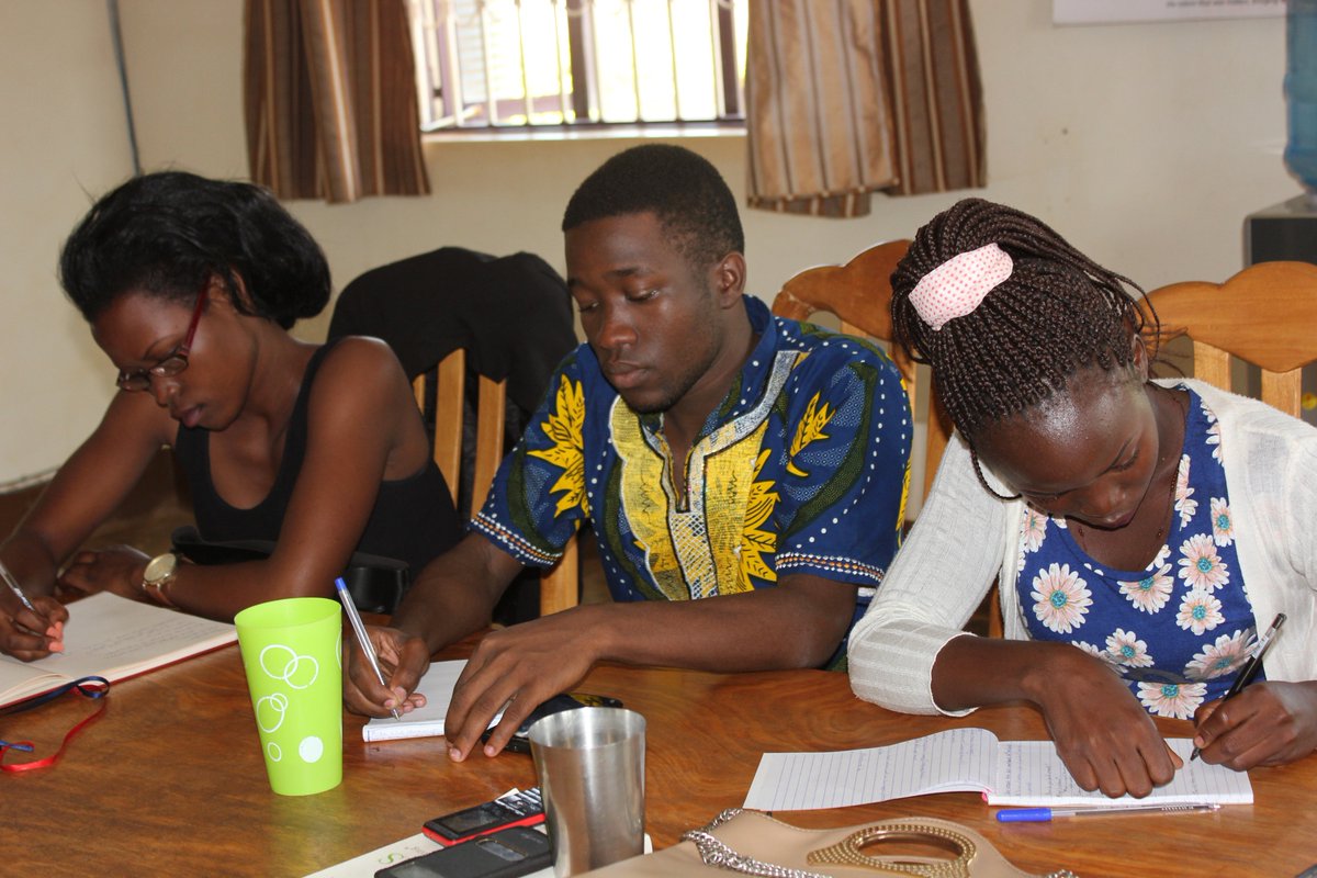 ceed_uganda's tweet photo. Day two of our training. We are discussing effective communications, building self esteem and confidence and emotional intelligence.
@PaLabeja @LoumBernard @CEEDConcordia @LeoAfricaInst   #CEEDInterns2018 https://t.co/tuTpc3e8ZP