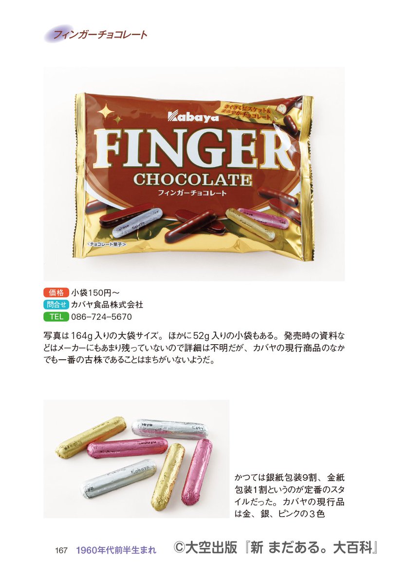 フィンガーチョコレート フィンガーチョコレート