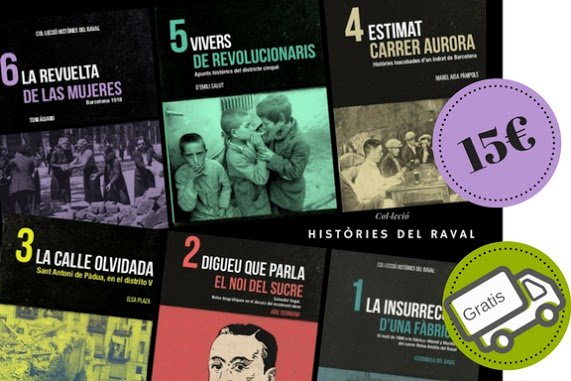 Ja pots demanar online els llibres de la Col·lecció Històries del Raval | El Lokal shar.es/1LhBcR