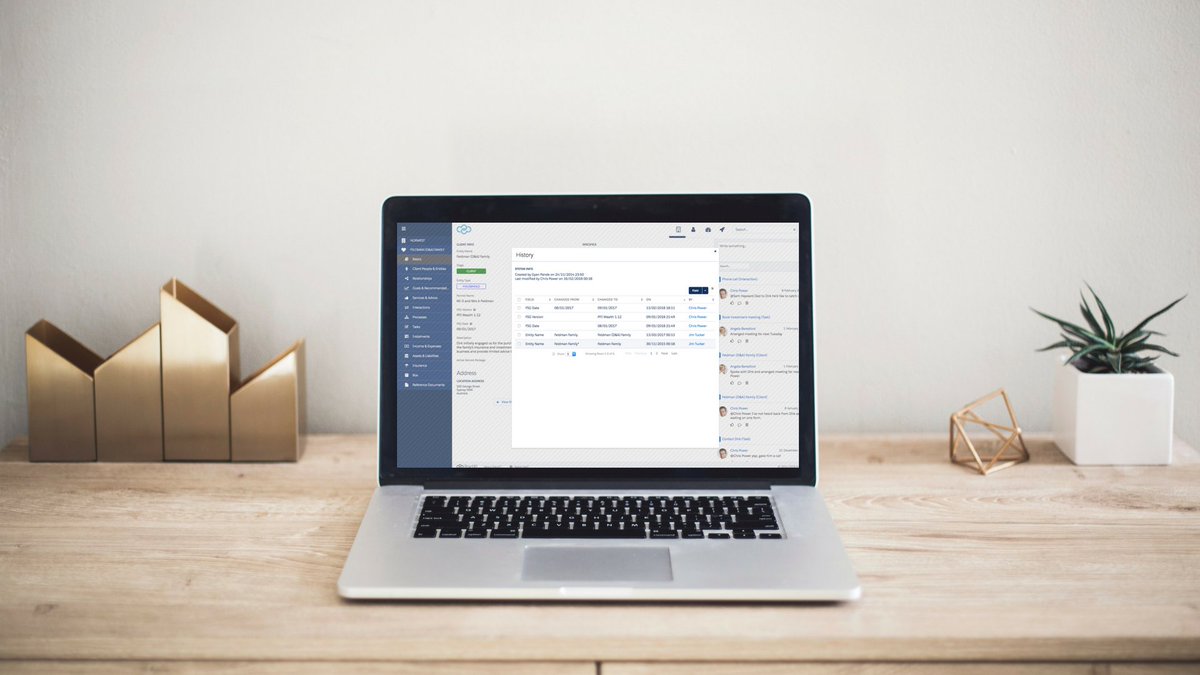 By having an audit trail financial organisations can both anticipate regulatory changes and respond quickly to comply. PractiFI automatically logs the history of changes to a client record so that you are never caught short. #CRMreimagined