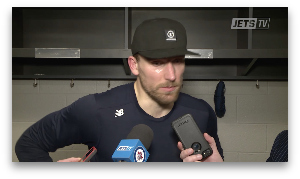 🎥 "The disappointing part is we weren't able to keep it in striking distance" - Blake Wheeler #WPGvsNSH https://t.co/bdrbNbAHnD