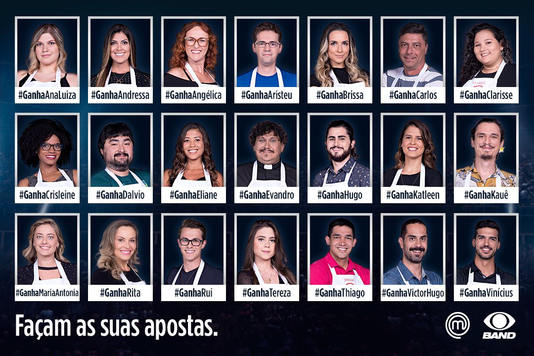 masterchefbr's tweet photo. Está aberto o #BolãoMasterChef! Vote em quem você quer que leve o troféu da quinta temporada pra casa! #MasterChefBR https://t.co/Bd4qTEwPyL