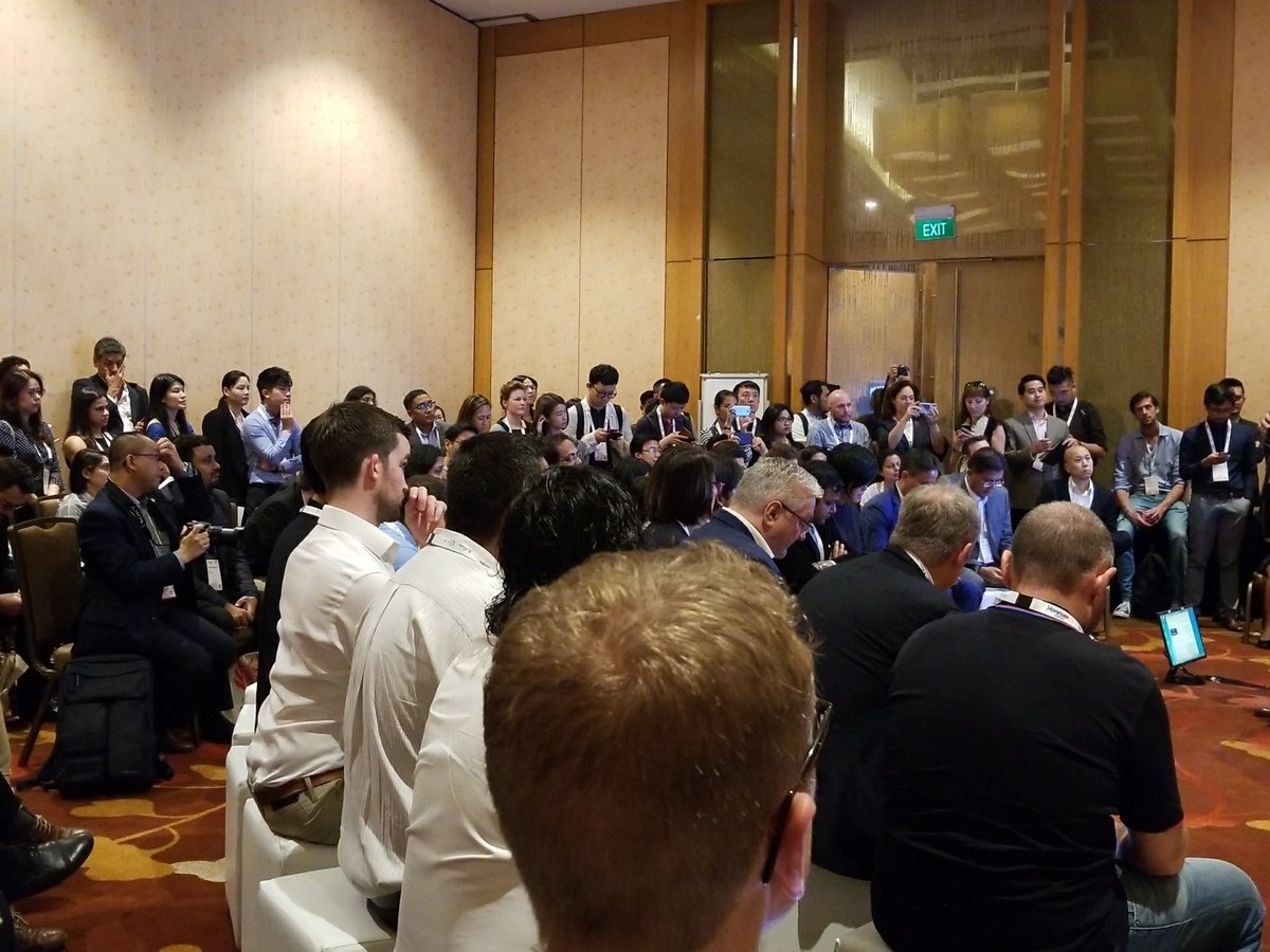 And overflow of interest for KoreFusion's talk with MasterCard and ACI on real time payments at Money2020 Asia!  <a href="/money2020/">Money20/20</a> <a href="/Mastercard/">Mastercard</a> <a href="/ACI_Worldwide/">ACI Worldwide</a>