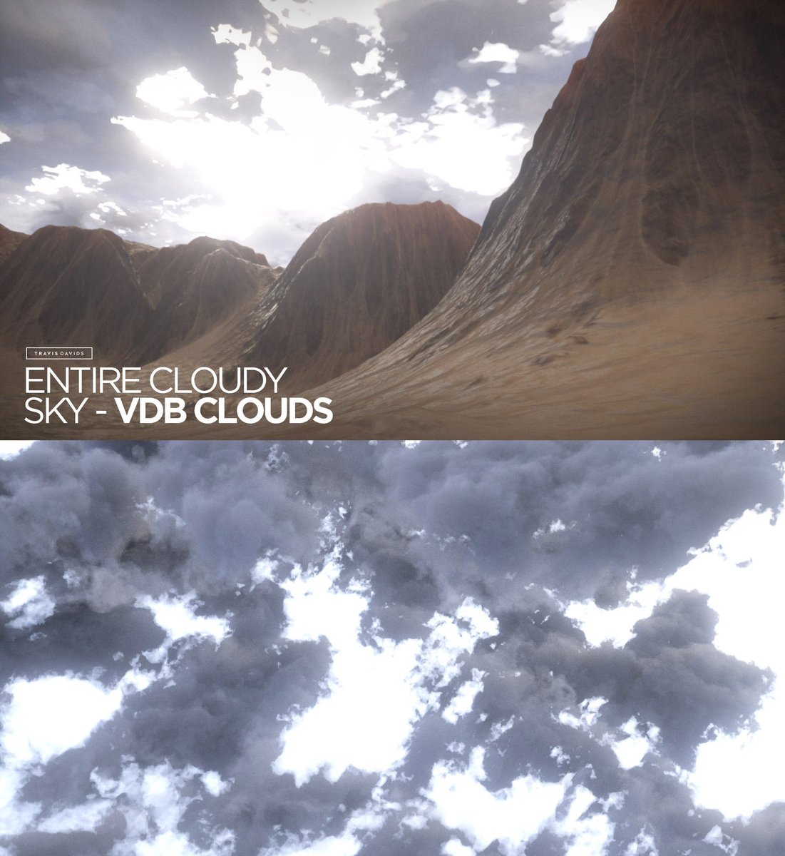 MrDavids1's tweet photo. Just added an entire cloudy sky VDB to my VDB clouds pack for free. This will save you time instead of manually placing individual clouds. Download via this link https://t.co/Ira5FBAGFG
#gumroad #vdbclouds #cinema4d #c4d https://t.co/fuxAzDaA0m