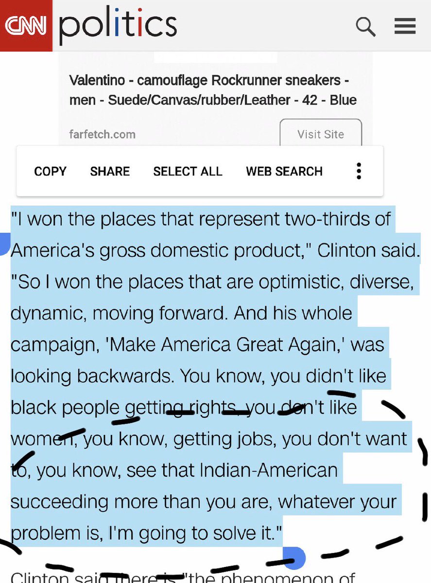 Thanks @HillaryClinton ! #hatersgonnahate #americandesi #indianamerican