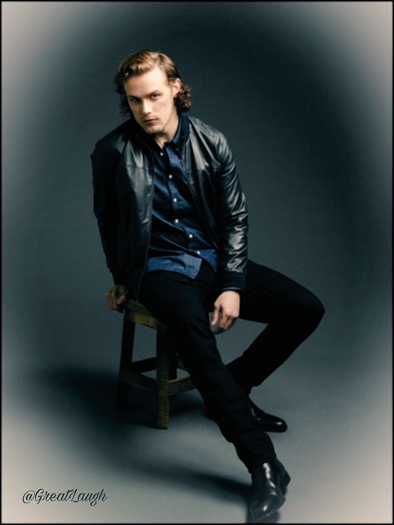 GreatLaugh's tweet photo. 😍 A lovely photo of Sam for #HHD @OutlanderHQ @mymtbrain @OutlanderHome @ClanHeughan @OL_Central @Outclander @VoteOutlander @JAMMFWarriors @OutlanderUniv @SummerPic @purpleiris13  ( my edit, photo credit, Variety) https://t.co/W7cuClsy55