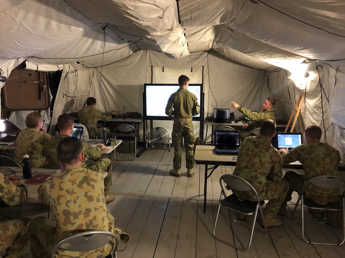 8_9_RAR_AusArmy's tweet photo. Ex RAM HORN CPX for #BattleGroupRam this week. Practicing digital operations on the #RoadtoReady. @CO_8th9th_RAR @RSM_8_9_RAR https://t.co/mhrGSqOqrO