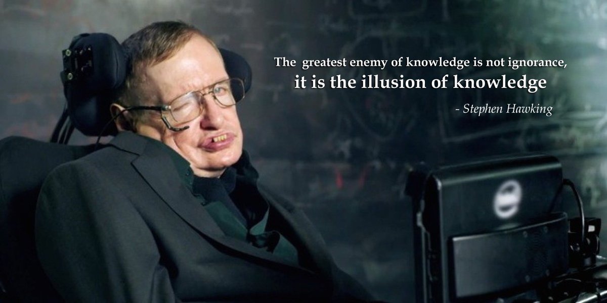 aliamjadrizvi's tweet photo. Thank you, Stephen Hawking, for opening my mind years ago to the wonders of the universe with A Brief History of Time, one of the greatest science books ever written.

Your brilliance and your humor will be sorely missed. https://t.co/fMiI9pFmOe