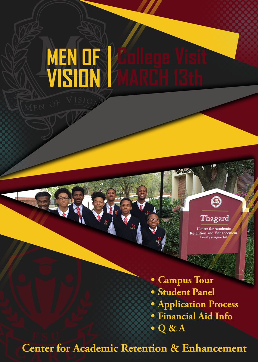 Grateful for a successful college tour to @floridastate. Amazing experience for our young leaders! #WeAreMOV