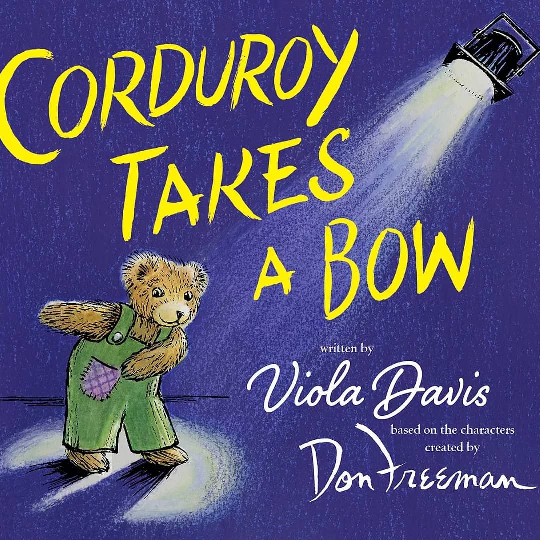 I am thrilled to share the cover for my first book, and writing for the iconic Corduroy Bear. The book comes out in September and I can’t wait for you all to read it. #CorduroyTakesABow #CorduroyBear bit.ly/CorduroyTakesA…