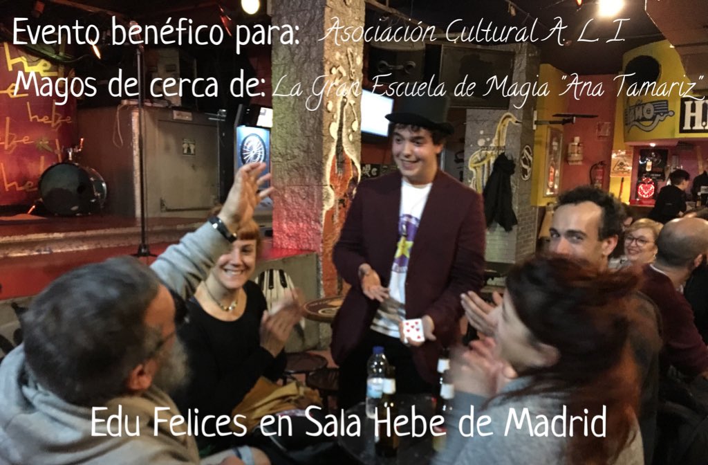 EscuelaAnaT's tweet photo. Los martes son geniales en La Gran Escuela de #Magia "#AnaTamariz"

Actividades benéficas #GraciasEnAcción @SalaHebe https://t.co/6yhMtKuIQm