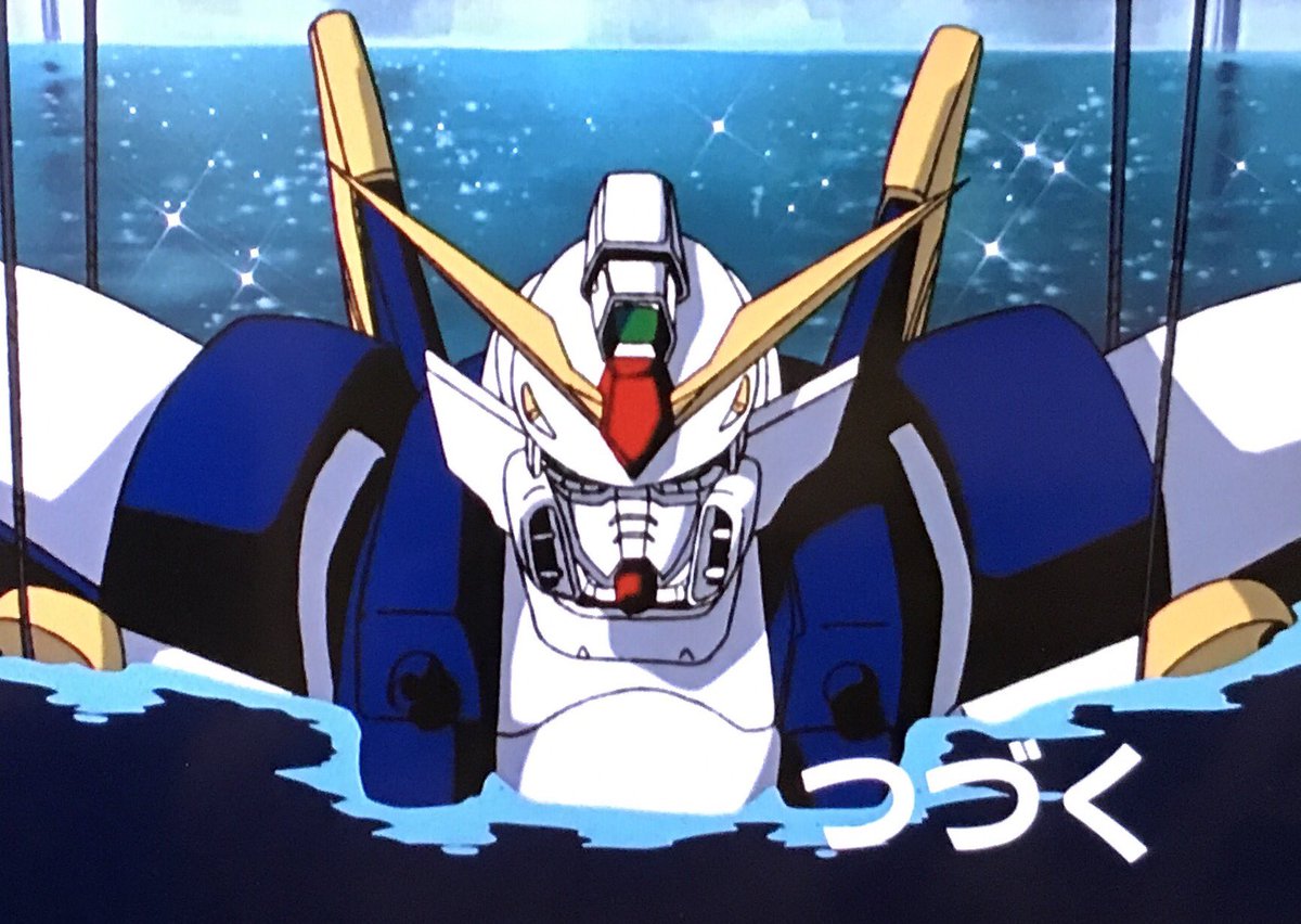 カトヤヒ ガンプラ 特撮 ミニ四駆専用 泳ぎ終わったウィングガンダムに つづく つづくのインパクトね ガンダム ガンダムw