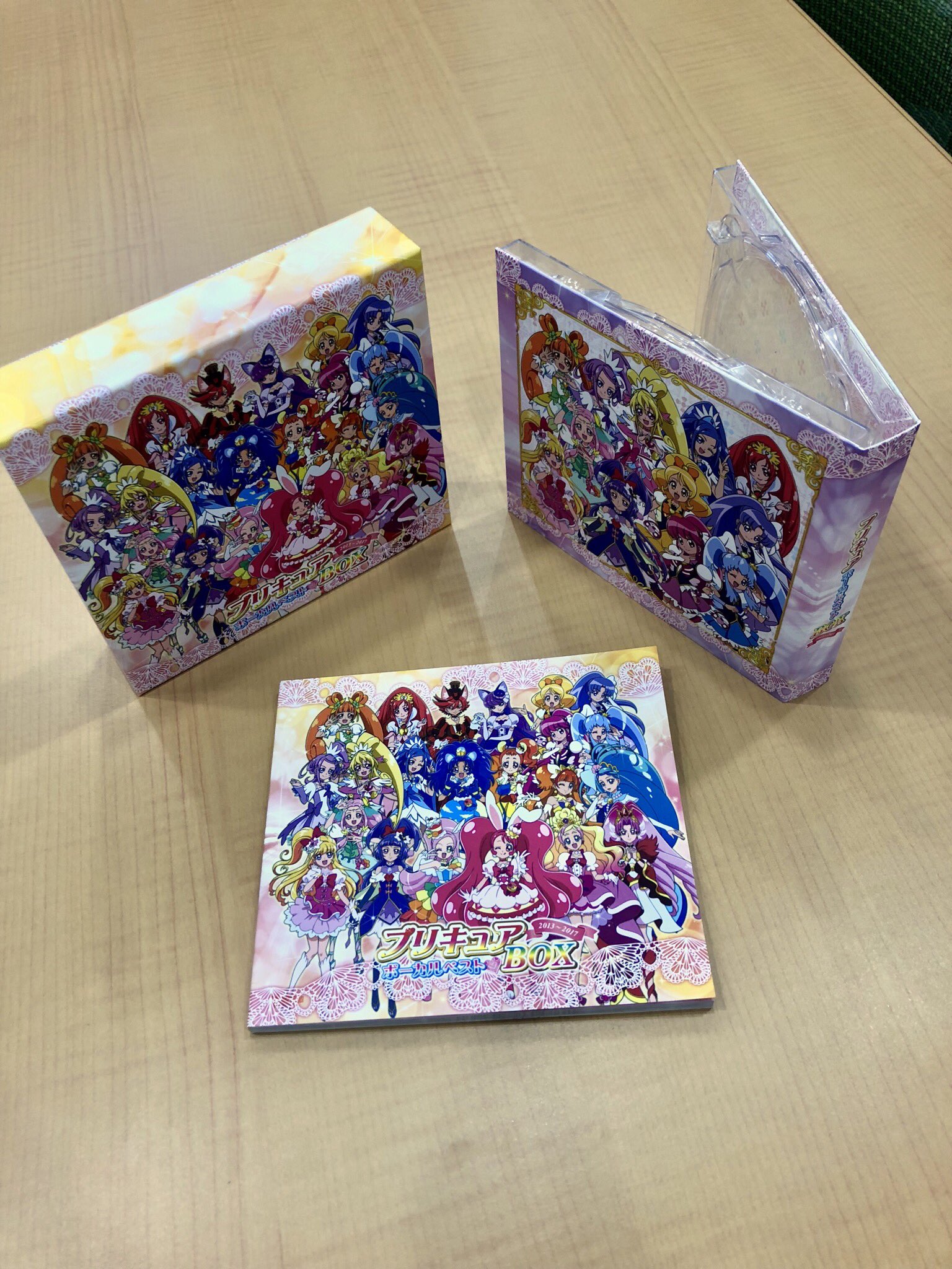 プリキュアライブ プリキュア ボーカルベストbox 13 17のサンプル完成 豪華 Precure T Co Eopi9wzlf6 Twitter