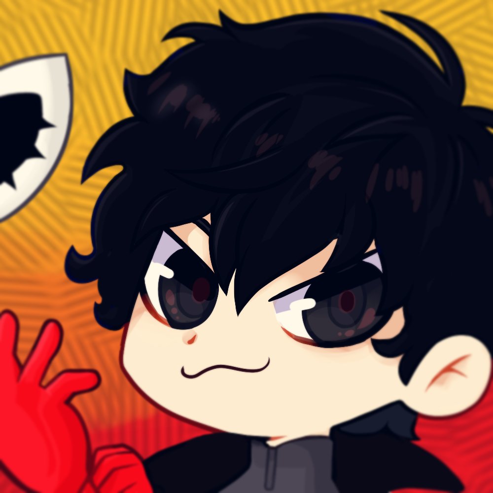 serpenthorne's tweet photo. Matching icons for @AnActualOwl and @SpoilerAdvisory ! Yall are valid. #persona5 #commission #commissionexamples https://t.co/YUelNRSZIa