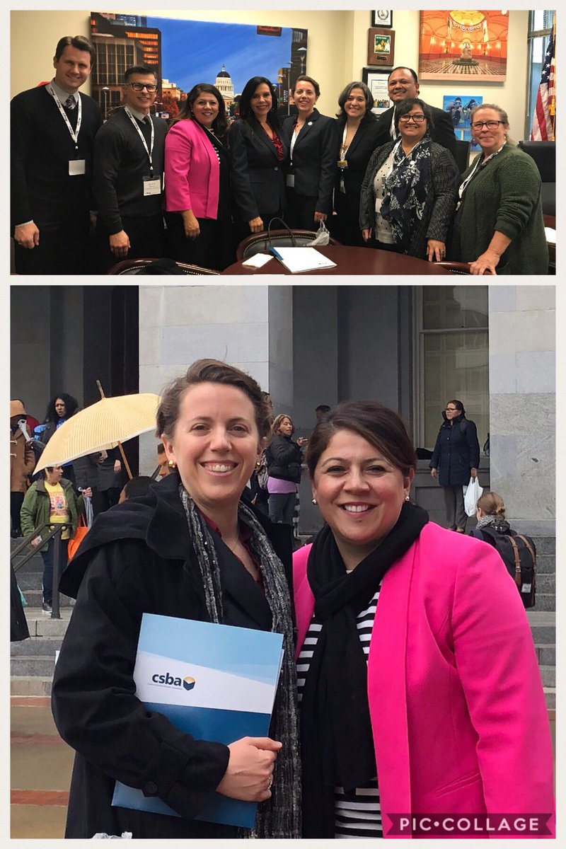 #EMCSD Board President Jennifer Cobian & I joined #CSBA to advocate for #FullandFairFunding among other pressing issues in #CaliforniaSchools. Thank you @AsmBlancaRubio @IanCalderon @dredhernandez @EdChau49 for your support of #publiceducation. #LAD2018