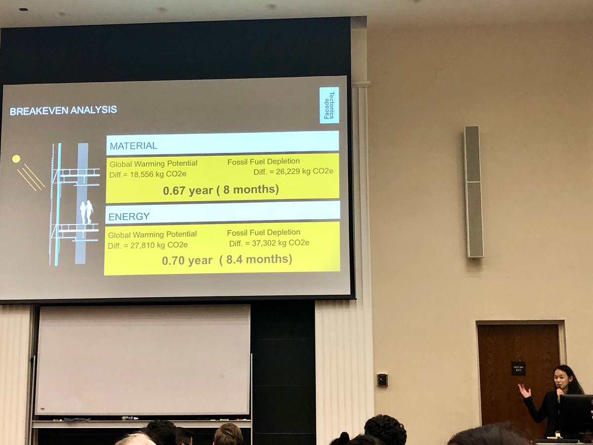 marksilv242's tweet image. What was the breakeven analysis for all the investments in high performance and sustainability in the New York Times building? #facadetectonics #sustainability