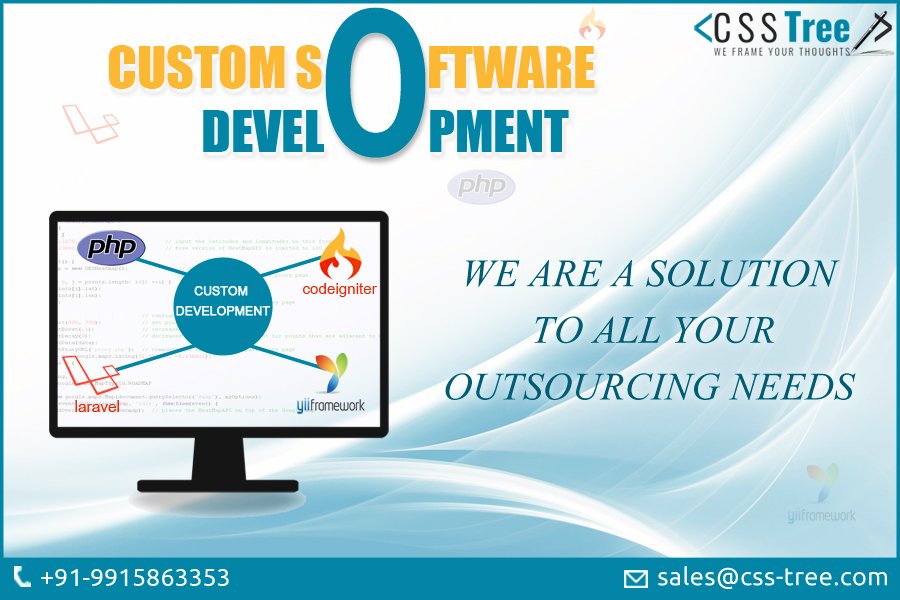 tree_css's tweet image. Get excellent custom software development services from CSS Tree, best software development company in India &amp;amp; Canada.
#CSSTree #CustomSoftwareDevelopment #DevelopmentCompany