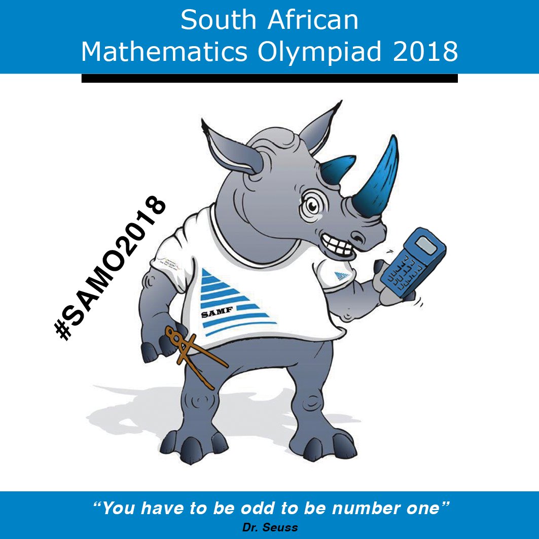 MathsFoundation's tweet photo. #SAMO2018. New record: more than 105 000 learners from 1290 schools will write the 1st round today. @LibertyGroupSA https://t.co/DD8i2r6HgQ