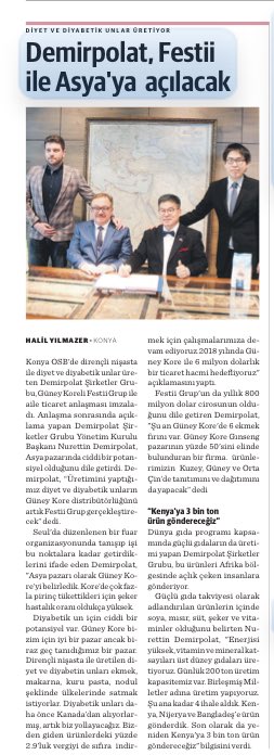 nbekonya's tweet photo. Demirpolat, Festii ile Asya’ya açılacak. #demirpolat #festii @dogrueryy https://t.co/YQt1wyHYrR