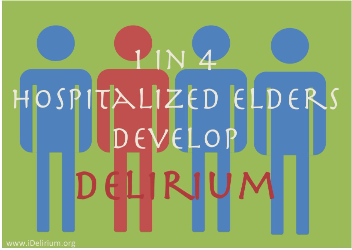 drnicwatson's tweet photo. It is 1 in 2 patients with #hipfracture  
#WDAD2018 Depending on which study you look at #delirium increases mean LOS by 5 - 7 days https://t.co/XcQOF53az5