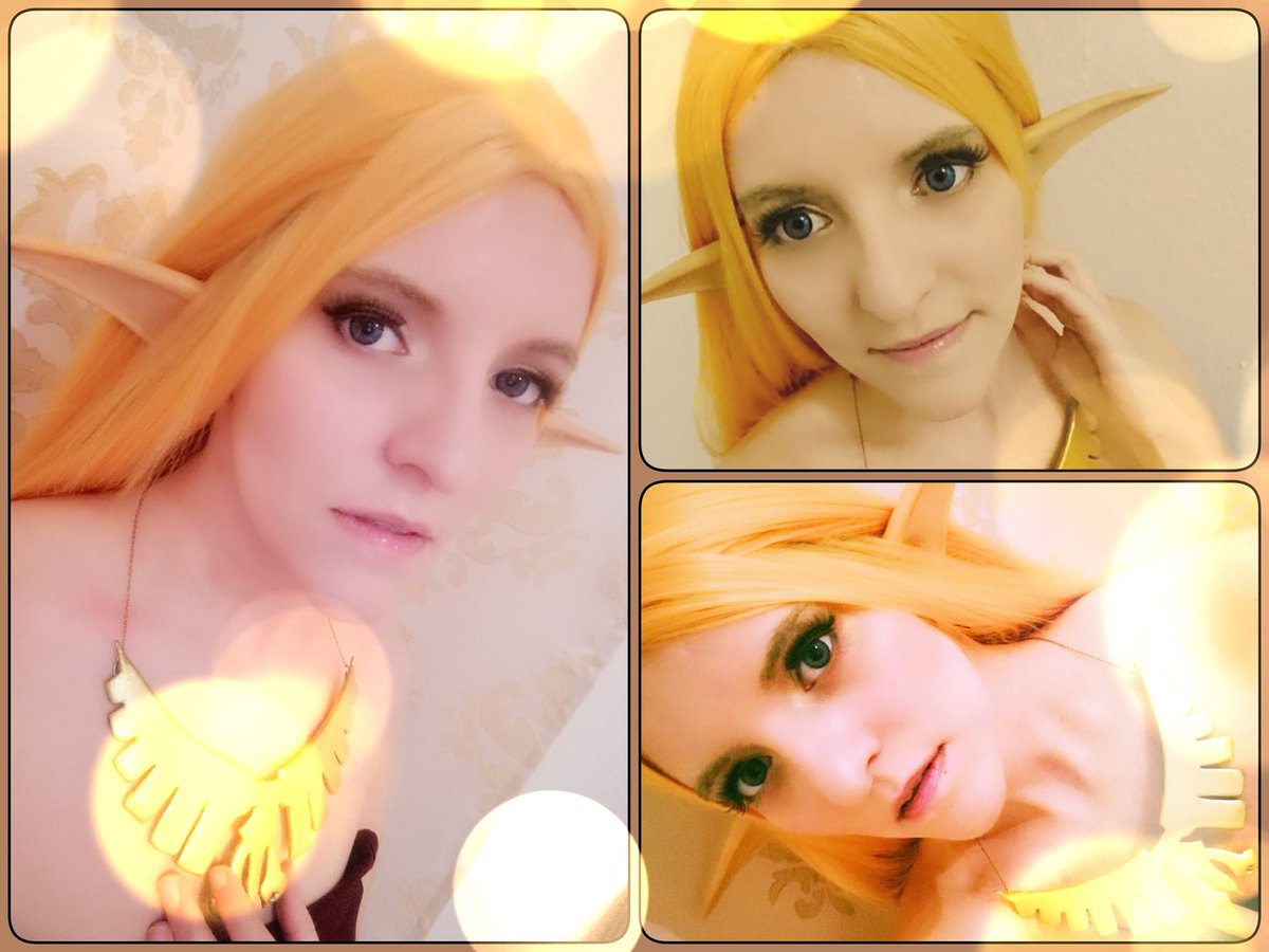 We made a MakeUp and Wig Test yesterday evening for our #MCC Friday Cosplays - #Link & #Zelda from #BreathoftheWild Hope you like it - like we do 🙂💕 #CosWip #BotW #Cosplay #LBM