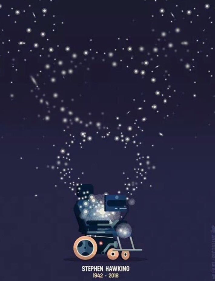 91oficial's tweet photo. Einstein nació un 14 de marzo, ahora llamado #DiaPi, y hoy mismo, ha muerto Stephen Hawking. DEP #StephenHawking
#YoSoy91Dat https://t.co/awzopd9bN6