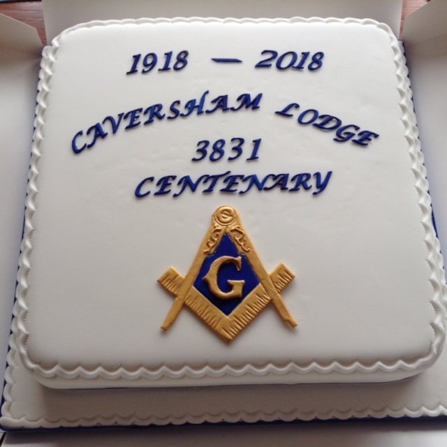 Our centenary cake.